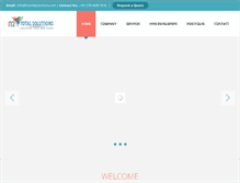 Tablet Screenshot of itztotalsolutions.com